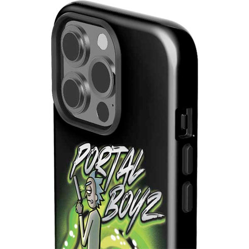 Adult Swim Rick and Morty Portal Boyz iPhone 15 Pro Impact Case
